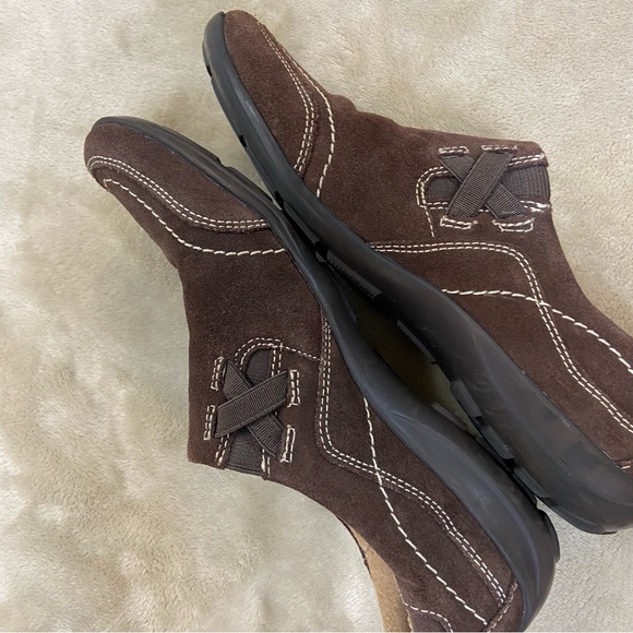 Naturalizer Womens French Loafer Flat Shoes Brown  Leather Slip On size 6.5 - Picture 4 of 14